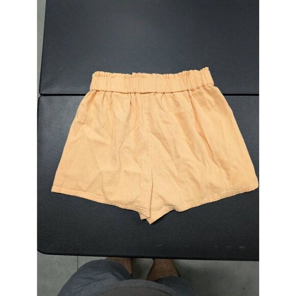 Hollister Ultra High Rise Peach Shorts Women's Small - Picture 2 of 4